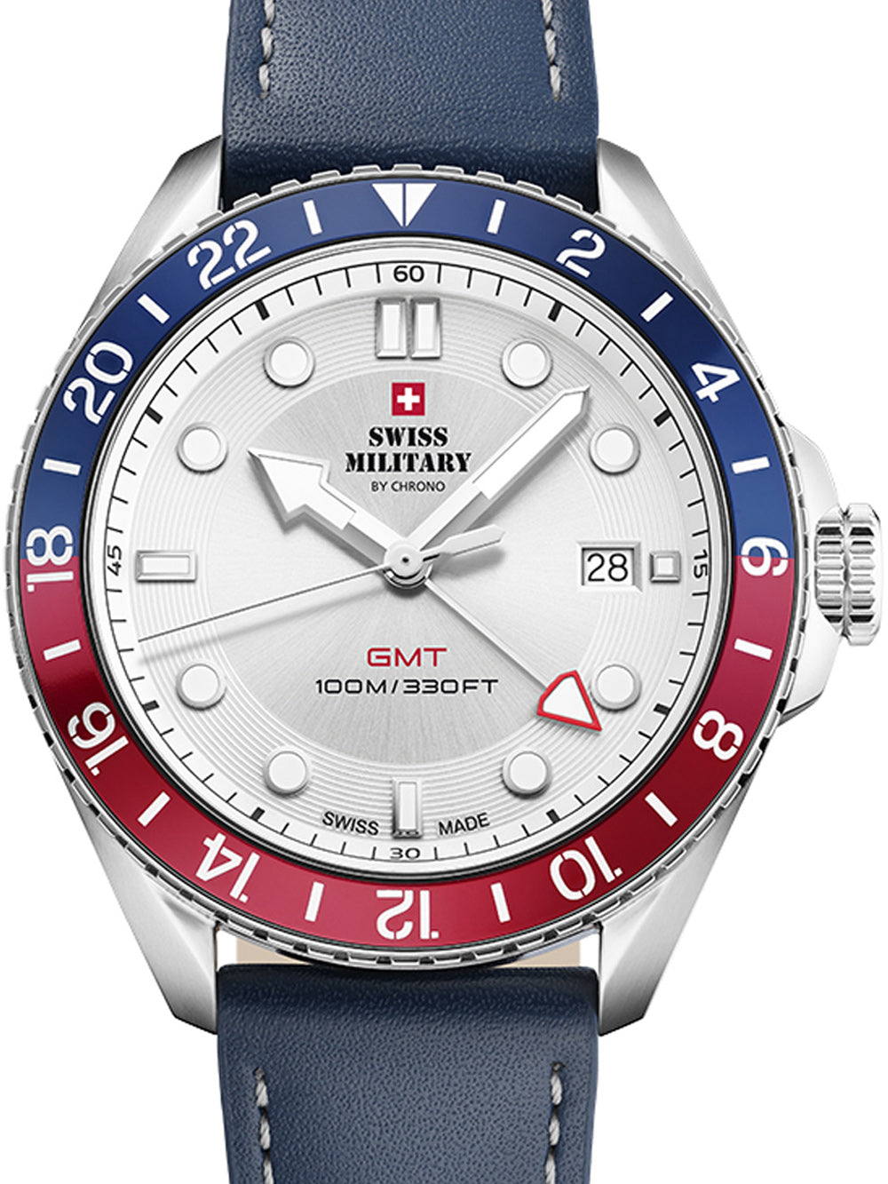 Swiss Military SM34095.05 men's watch 43mm 10ATM