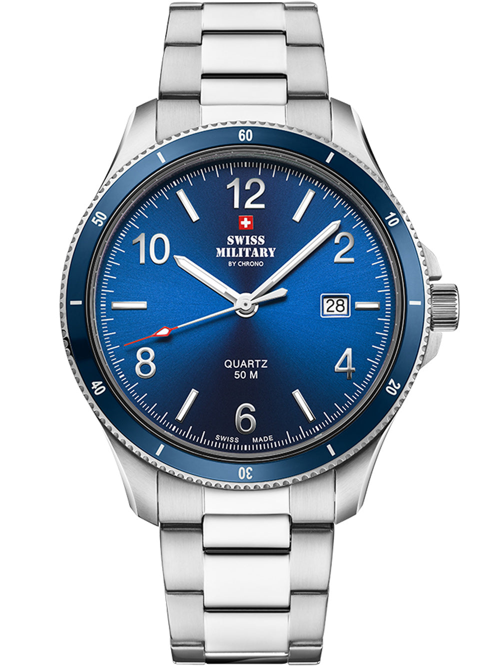 Swiss Military SM34096.03 men's watch 42mm 5ATM