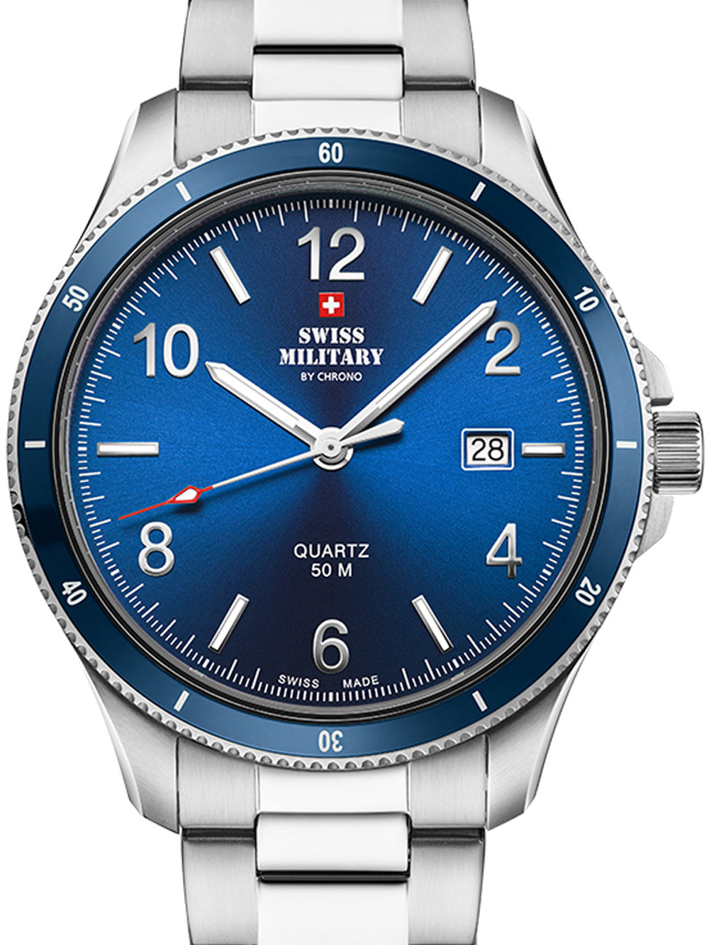 Swiss Military SM34096.03 men's watch 42mm 5ATM