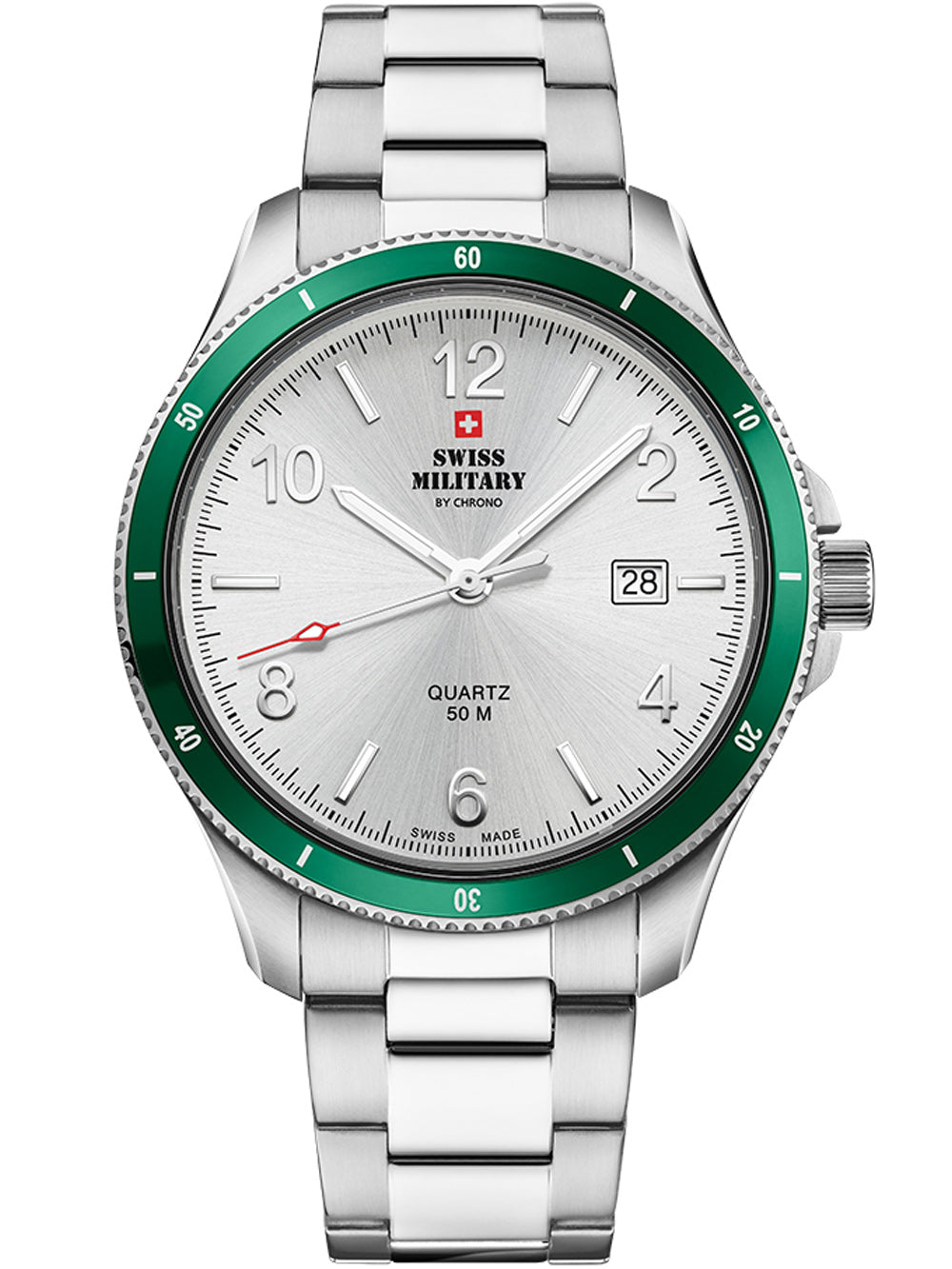 Swiss Military SM34096.04 men's watch 42mm 5ATM