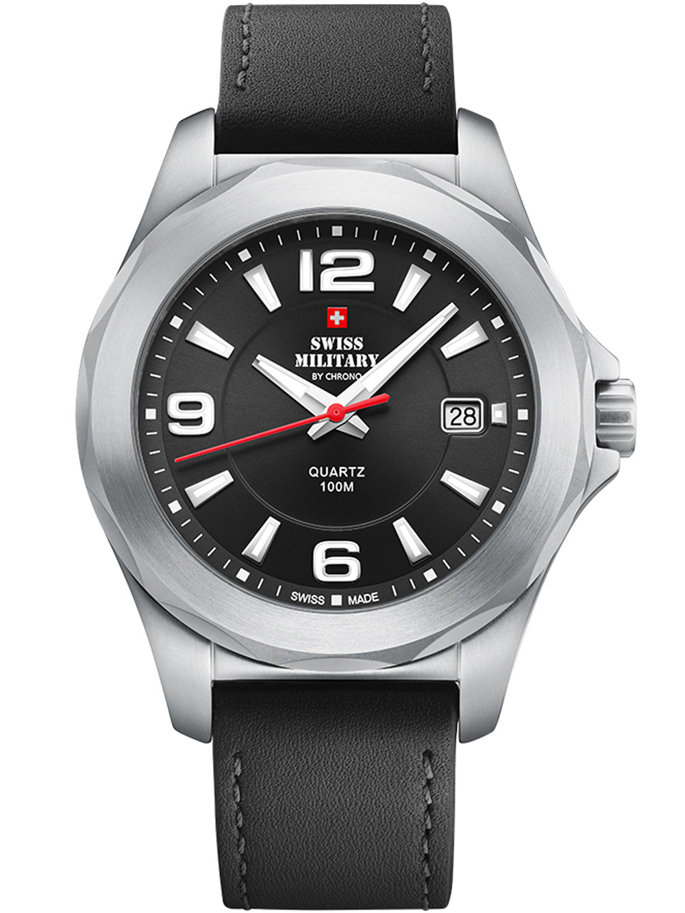 Swiss Military SM34099.01 men's watch 42mm 10ATM