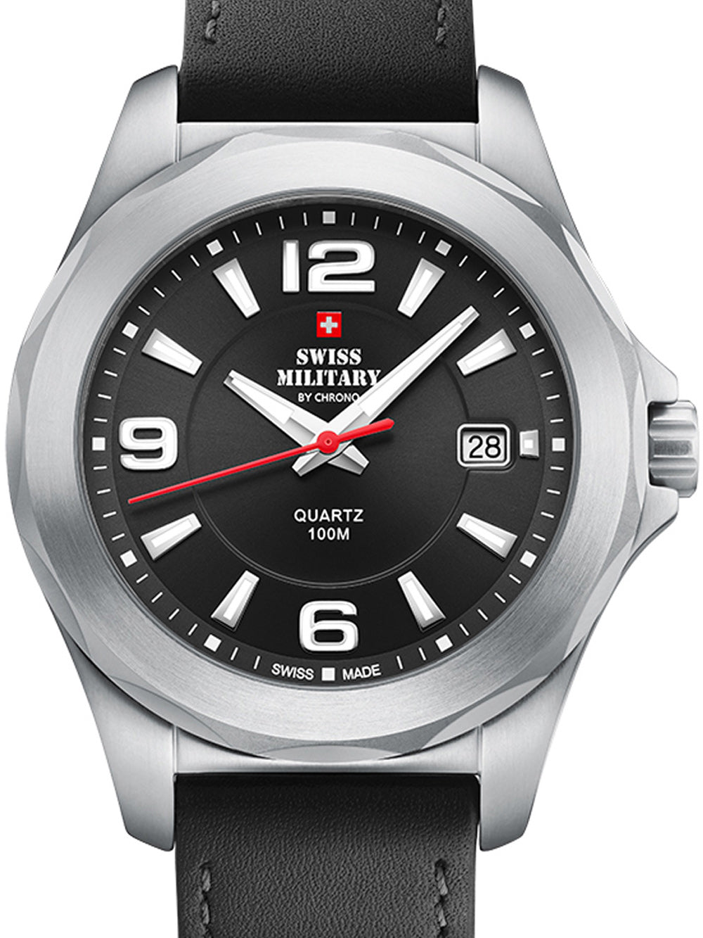 Swiss Military SM34099.01 men's watch 42mm 10ATM