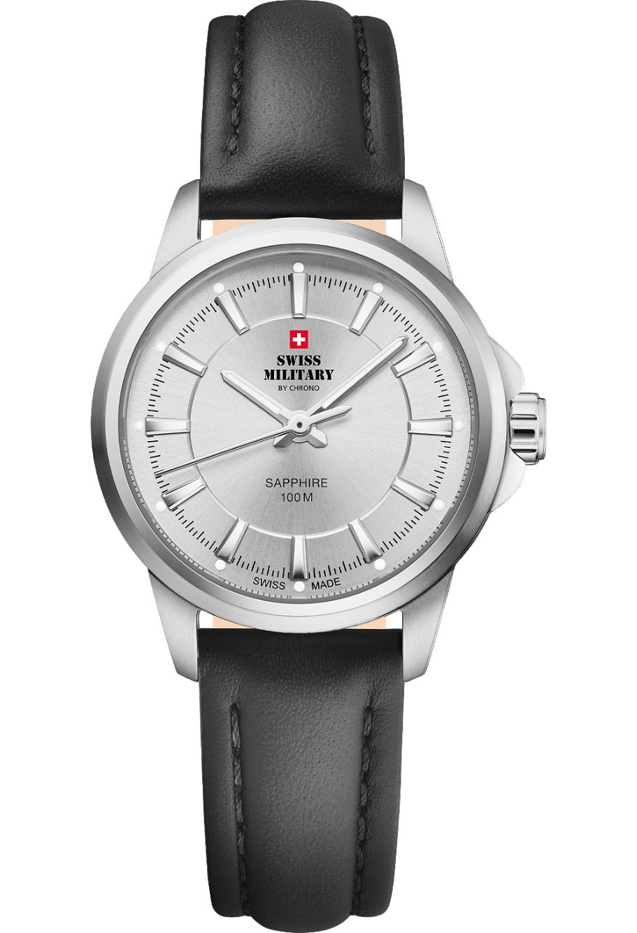 Swiss Military SM34105.09 women's watch Classic Sapphire Glass 28mm 10ATM