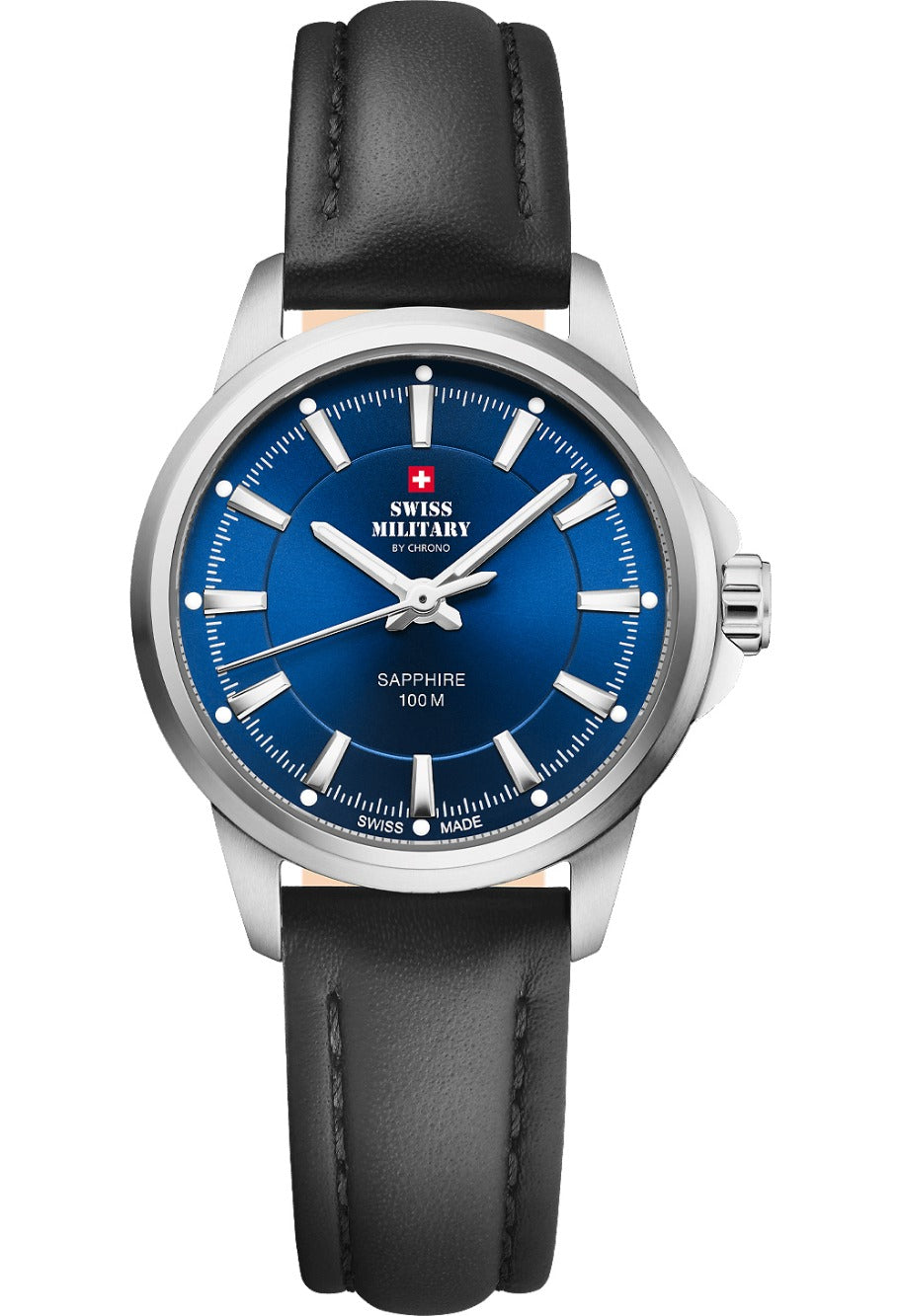 Swiss Military SM34105.10 women's watch Classic Sapphire Glass 28mm 10ATM