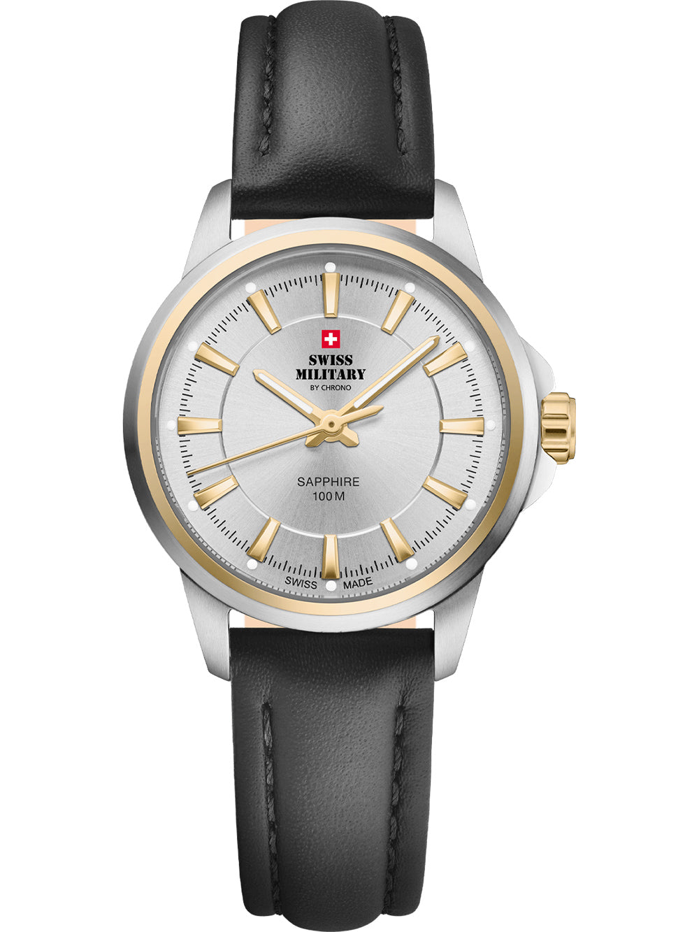 Swiss Military SM34105.11 women's watch Classic Sapphire Glass 28mm 10ATM