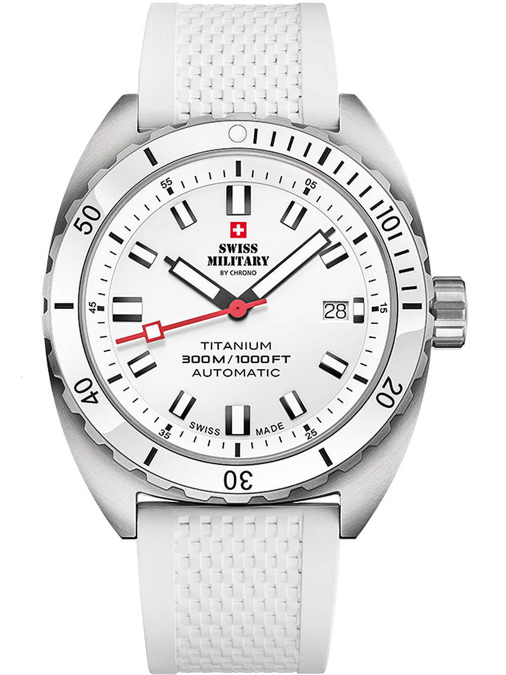 Swiss Military SMA34100.12 Diver Titanium Automatic men's watch 42mm