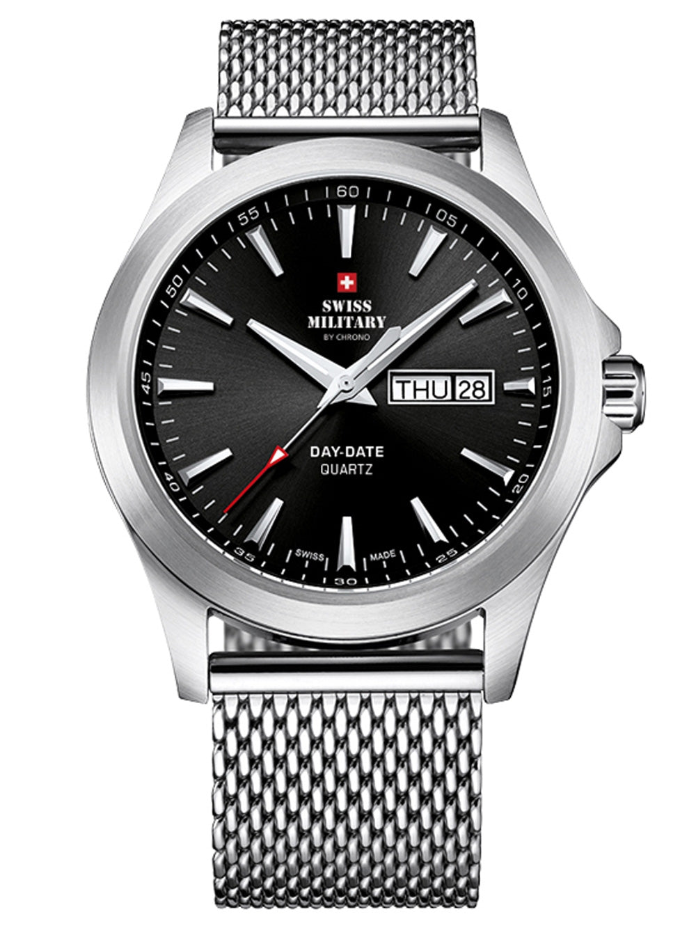 Swiss Military SMP36040.01 men's watch 42mm 5 ATM