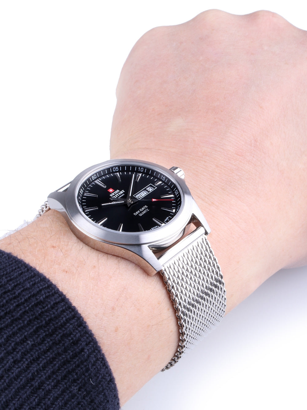 Swiss Military SMP36040.01 men's watch 42mm 5 ATM