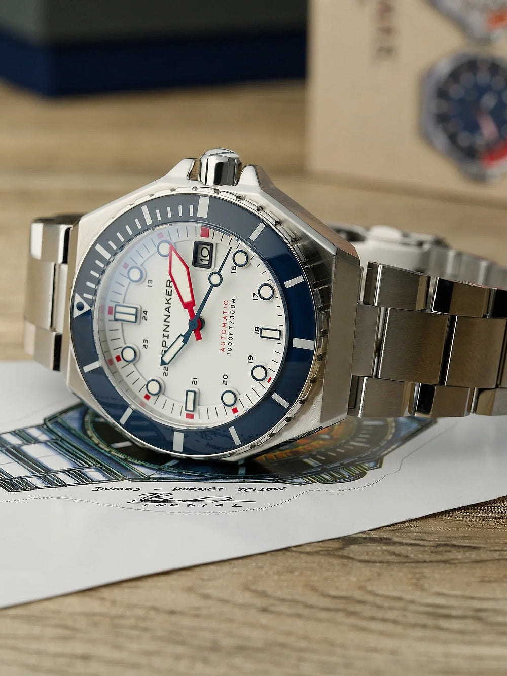 Spinnaker SP-5081-HH Dumas Automatic men's watch 44mm 30ATM