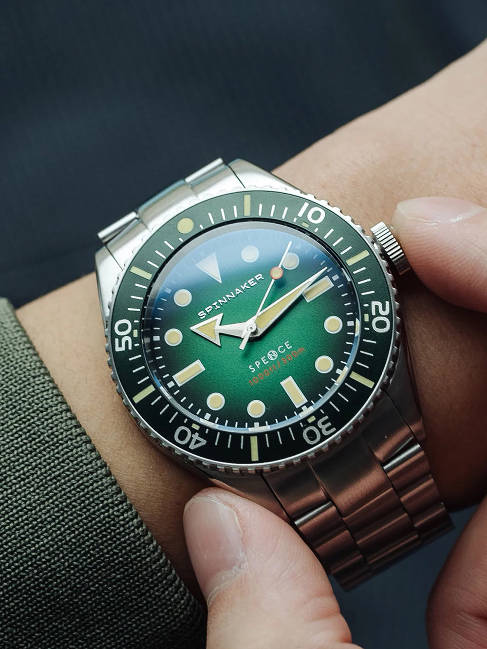 Spinnaker SP-5097-44 men's watch Spence Automatic Diver 40mm 30ATM