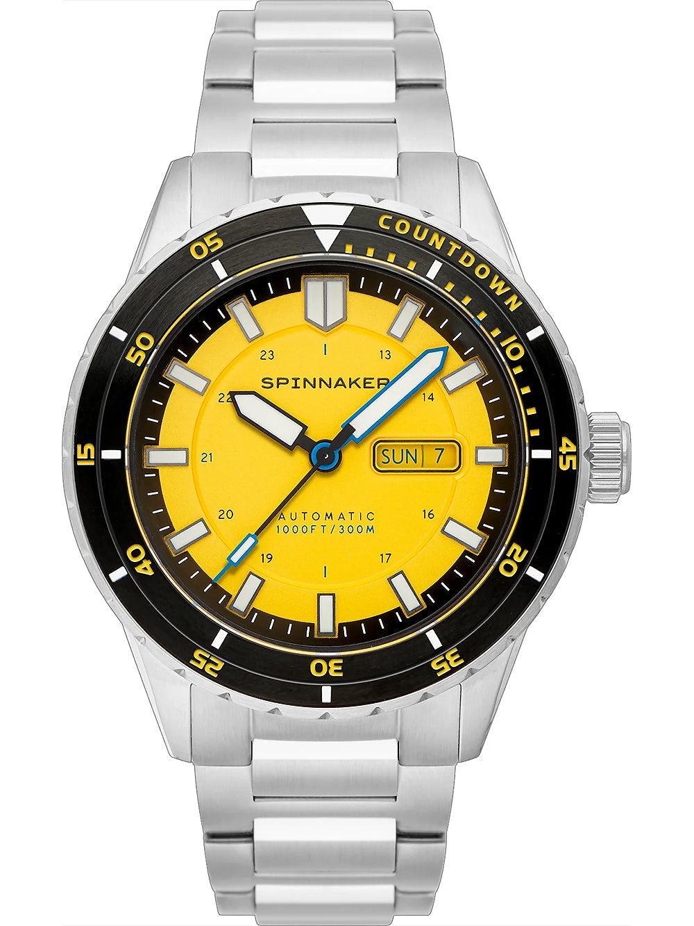 Spinnaker SP-5099-33 men's watch Hass Automatic Diver 43mm 30ATM
