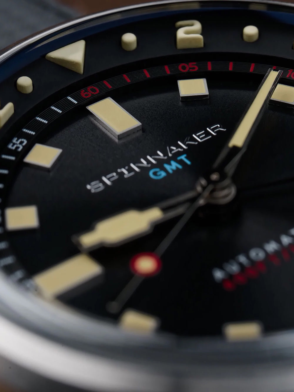 Spinnaker SP-5121-33 men's watch Bradner GMT Automatic 42mm 18ATM