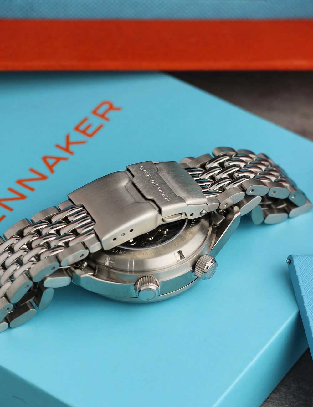 Spinnaker SP-5121-CC men's watch Bradner GMT Automatic 42mm 18ATM