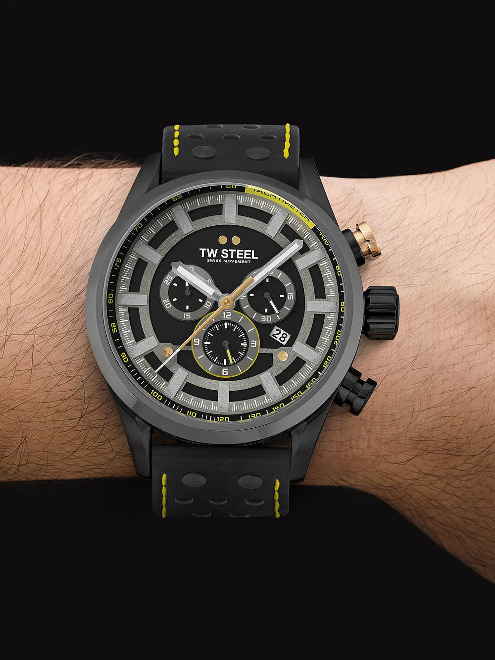 TW-Steel SVS207 Fast Lane Chronograph limited edition men's watch 48mm 10ATM