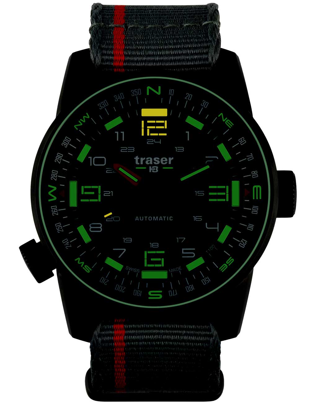 Traser H3 110593 P68 Pathfinder T100 Automatic men's watch 46mm 10ATM