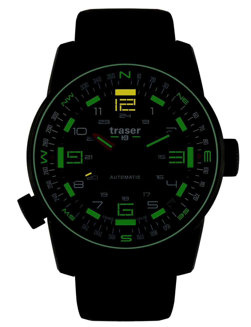 Traser H3 110594 P68 Pathfinder T100 Automatic men's watch 46mm 10ATM