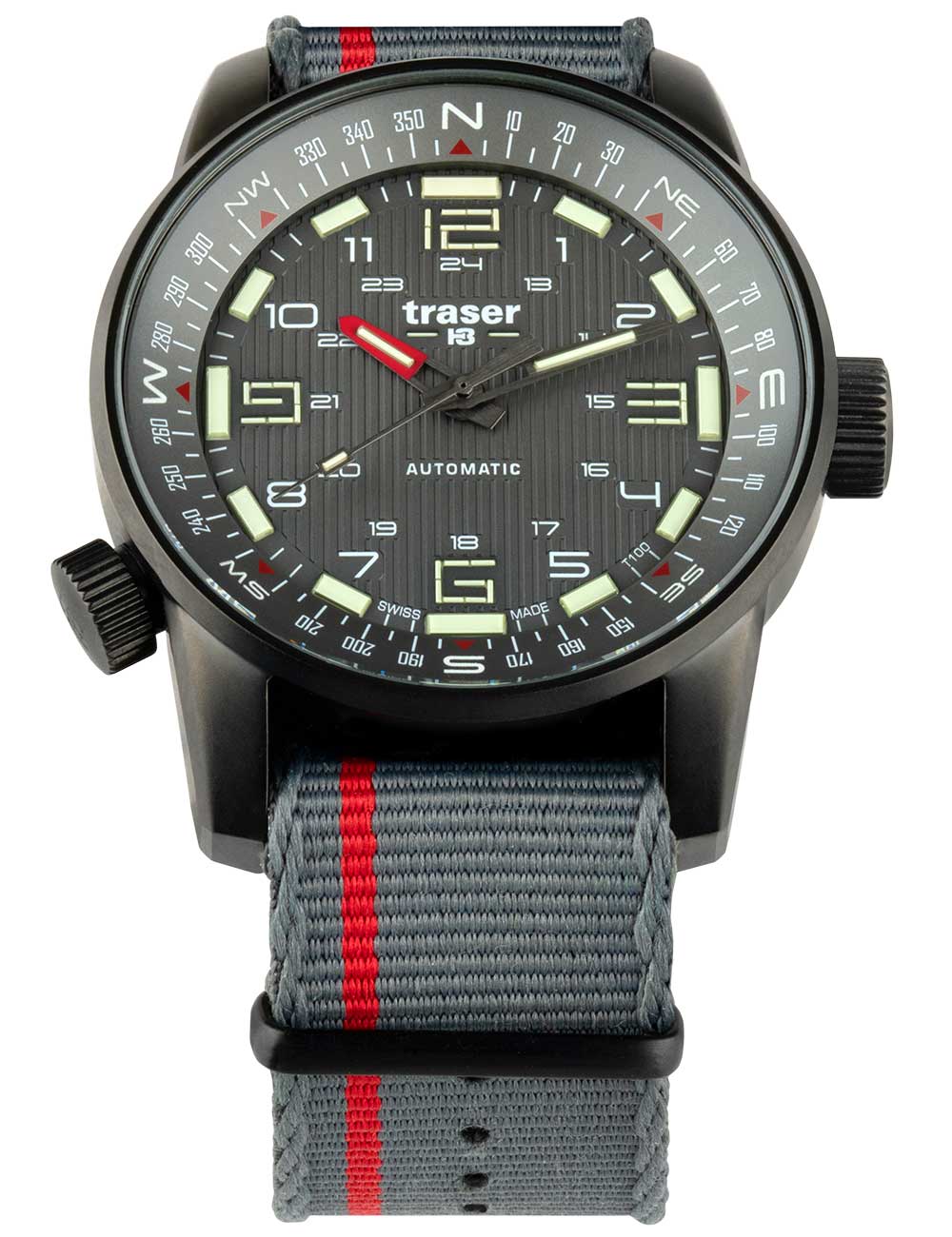 Traser H3 110593 P68 Pathfinder T100 Automatic men's watch 46mm 10ATM