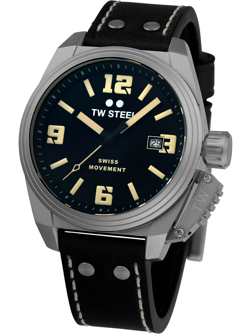 TW-Steel TW1101 Canteen men's watch 42mm 10ATM