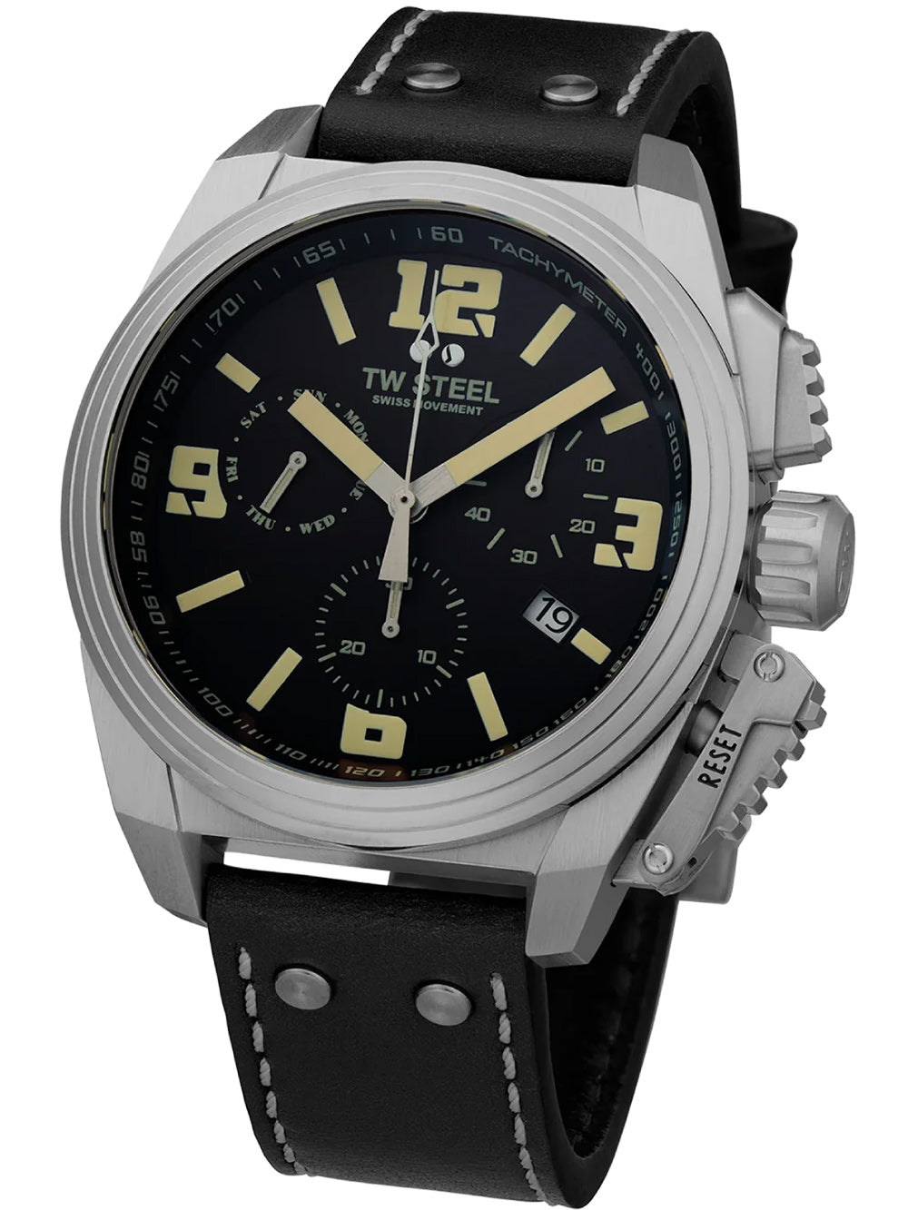 TW-Steel TW1111 Canteen Chronograph men's watch 46mm 10ATM