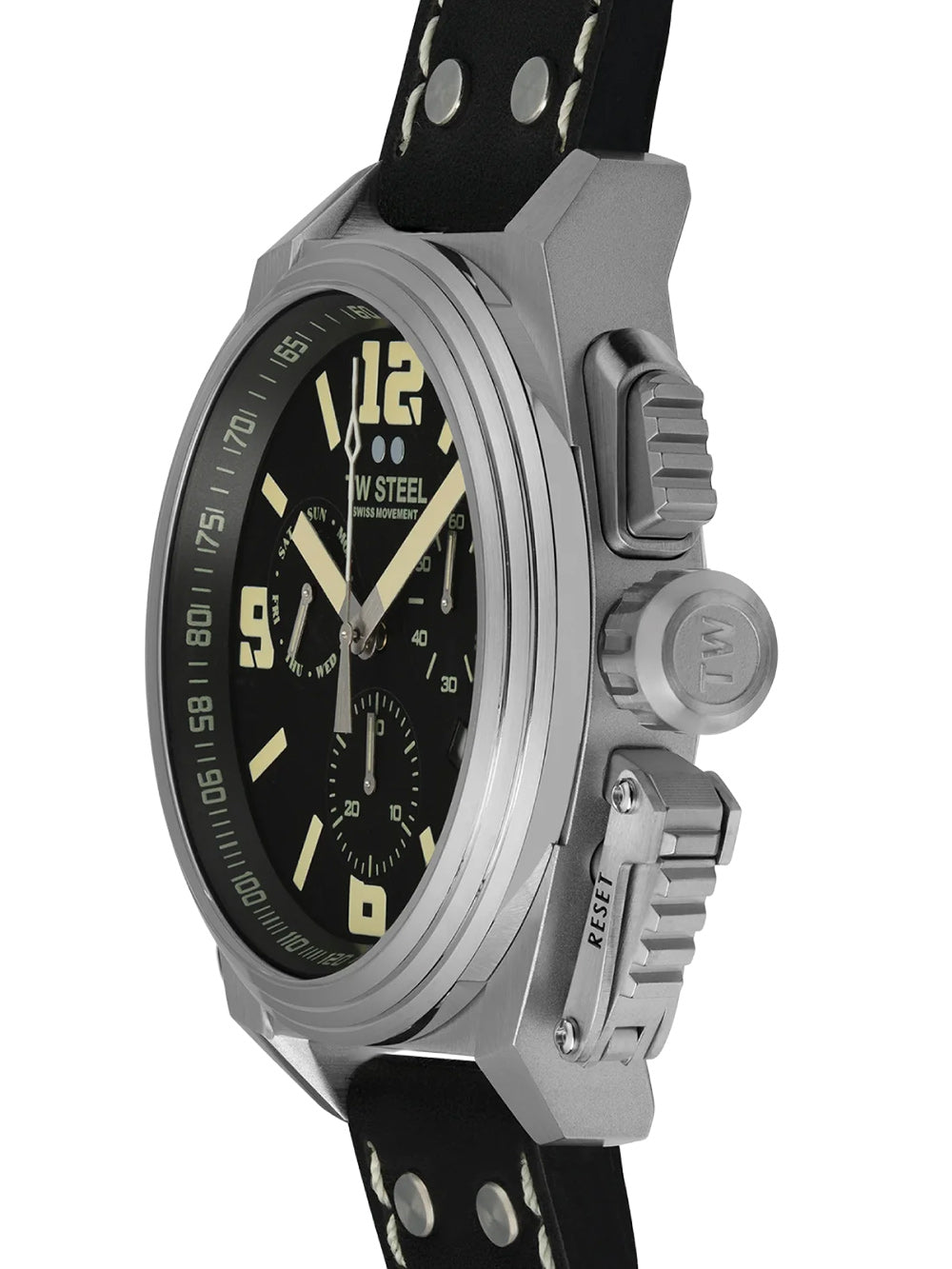 TW-Steel TW1111 Canteen Chronograph men's watch 46mm 10ATM