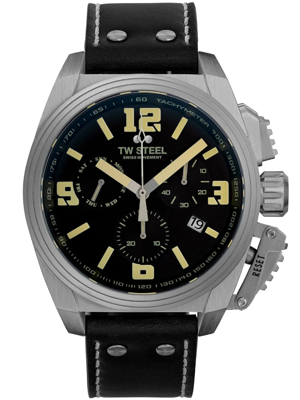 TW-Steel TW1111 Canteen Chronograph men's watch 46mm 10ATM