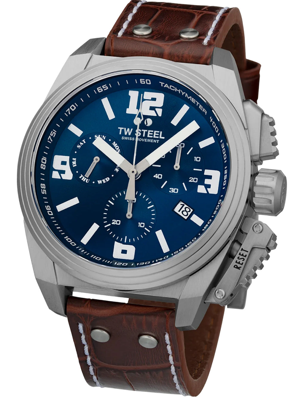 TW-Steel TW1113 Canteen Chronograph men's watch 46mm 10ATM