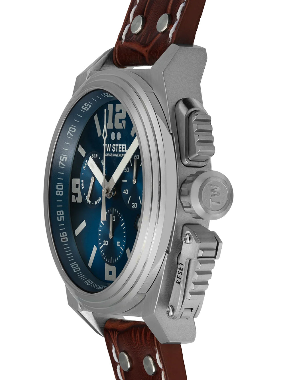 TW-Steel TW1113 Canteen Chronograph men's watch 46mm 10ATM