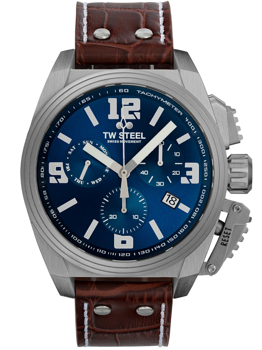 TW-Steel TW1113 Canteen Chronograph men's watch 46mm 10ATM