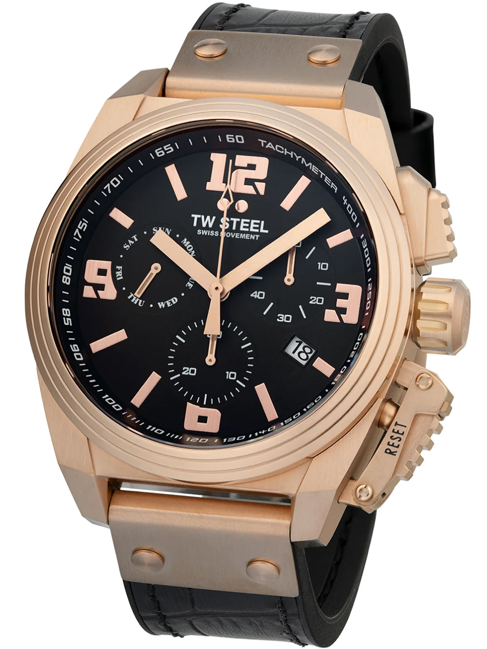 TW-Steel TW1115 Canteen Chronograph men's watch 46mm 10ATM