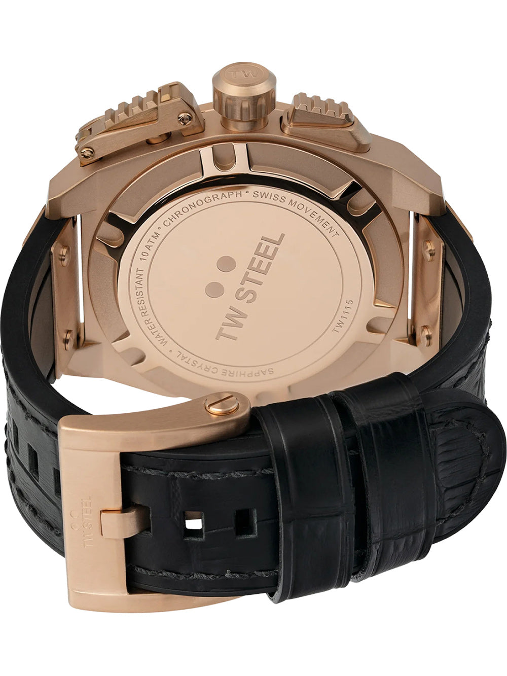 TW-Steel TW1115 Canteen Chronograph men's watch 46mm 10ATM