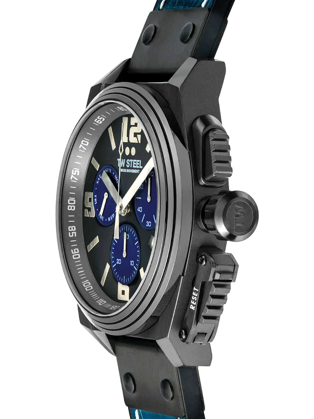 TW-Steel TW1117 Canteen Chronograph men's watch 46mm 10ATM