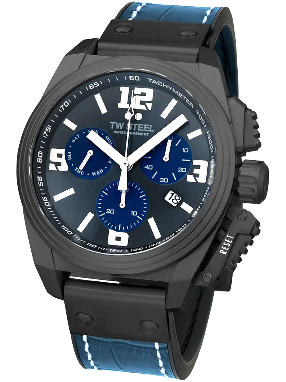TW-Steel TW1117 Canteen Chronograph men's watch 46mm 10ATM