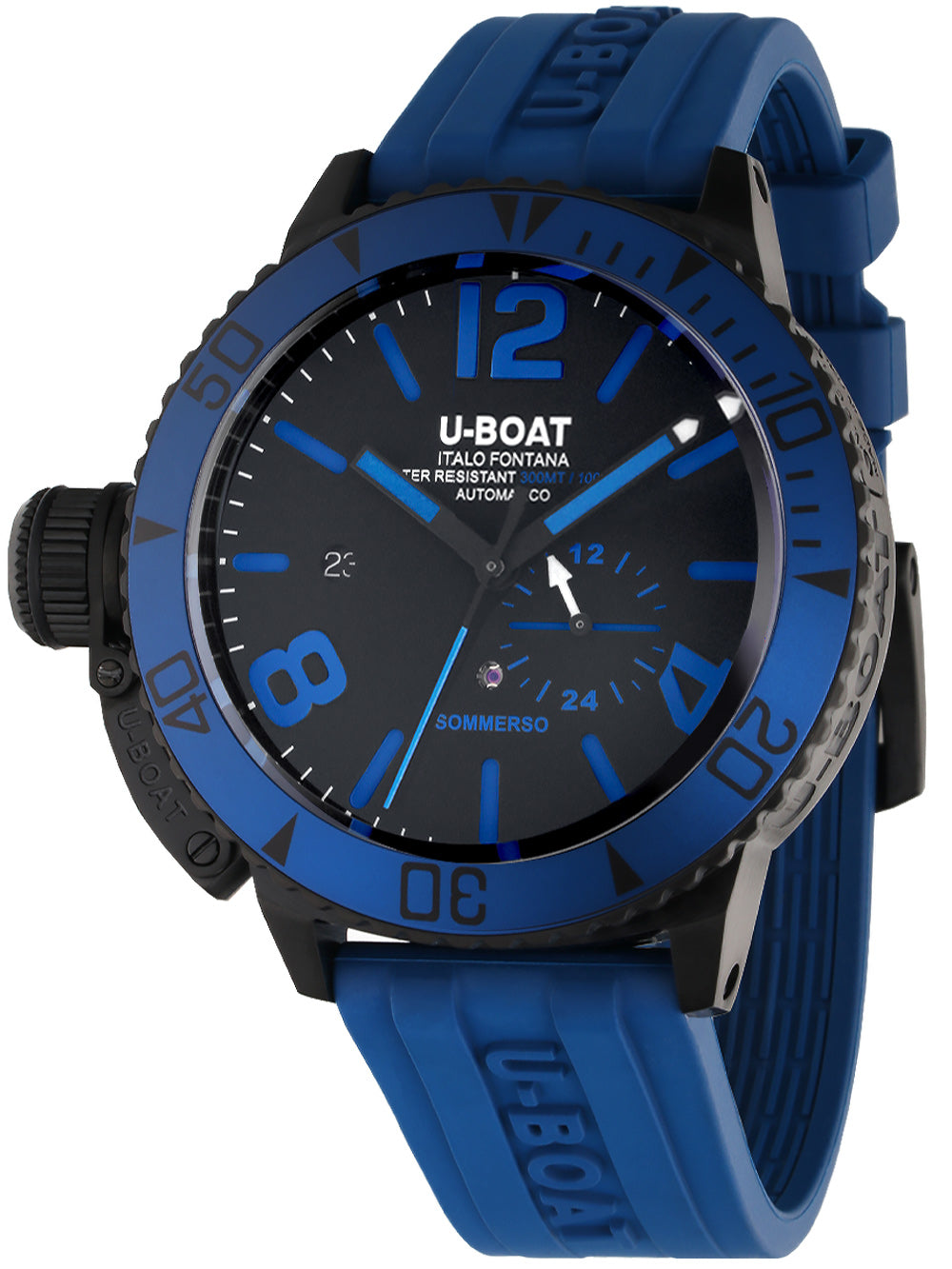 U-Boat 9669 Sommerso Blue IPB Automatic men's watch 46mm 30ATM