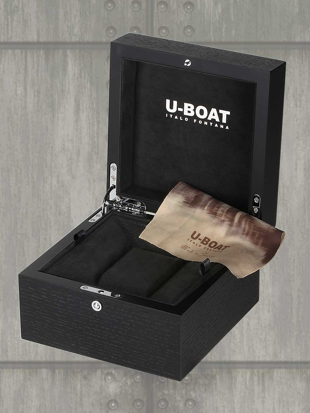 U-Boat 9602 men's watch Chimera 46mm SS blue Automatic 10ATM