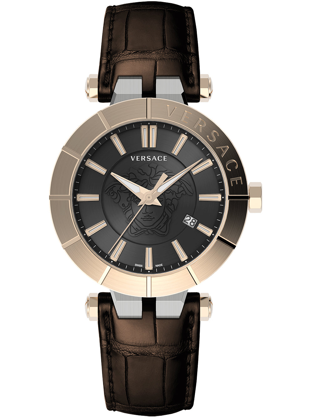 Versace VE2B00221 V-Race men's watch 43mm 5ATM