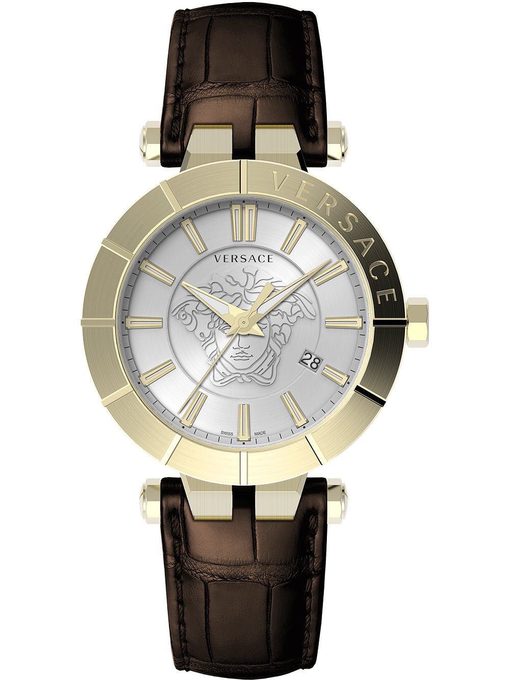 Versace VE2B00321 V-Race men's watch 43mm 5ATM