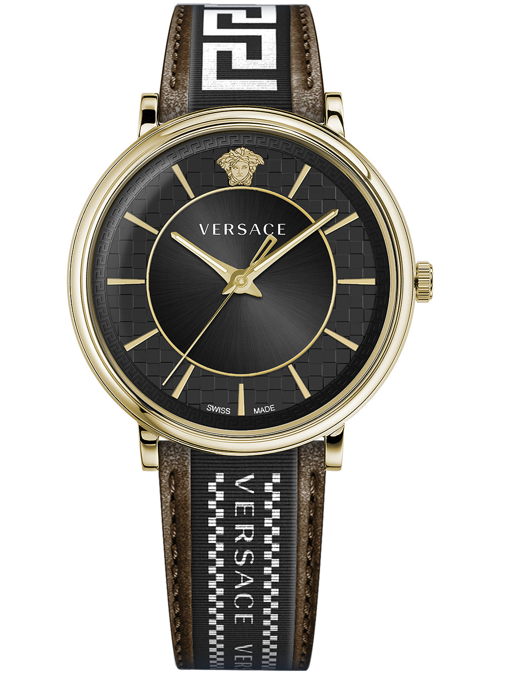 Versace VE5A01721 V-Circle men's watch 42mm 5ATM