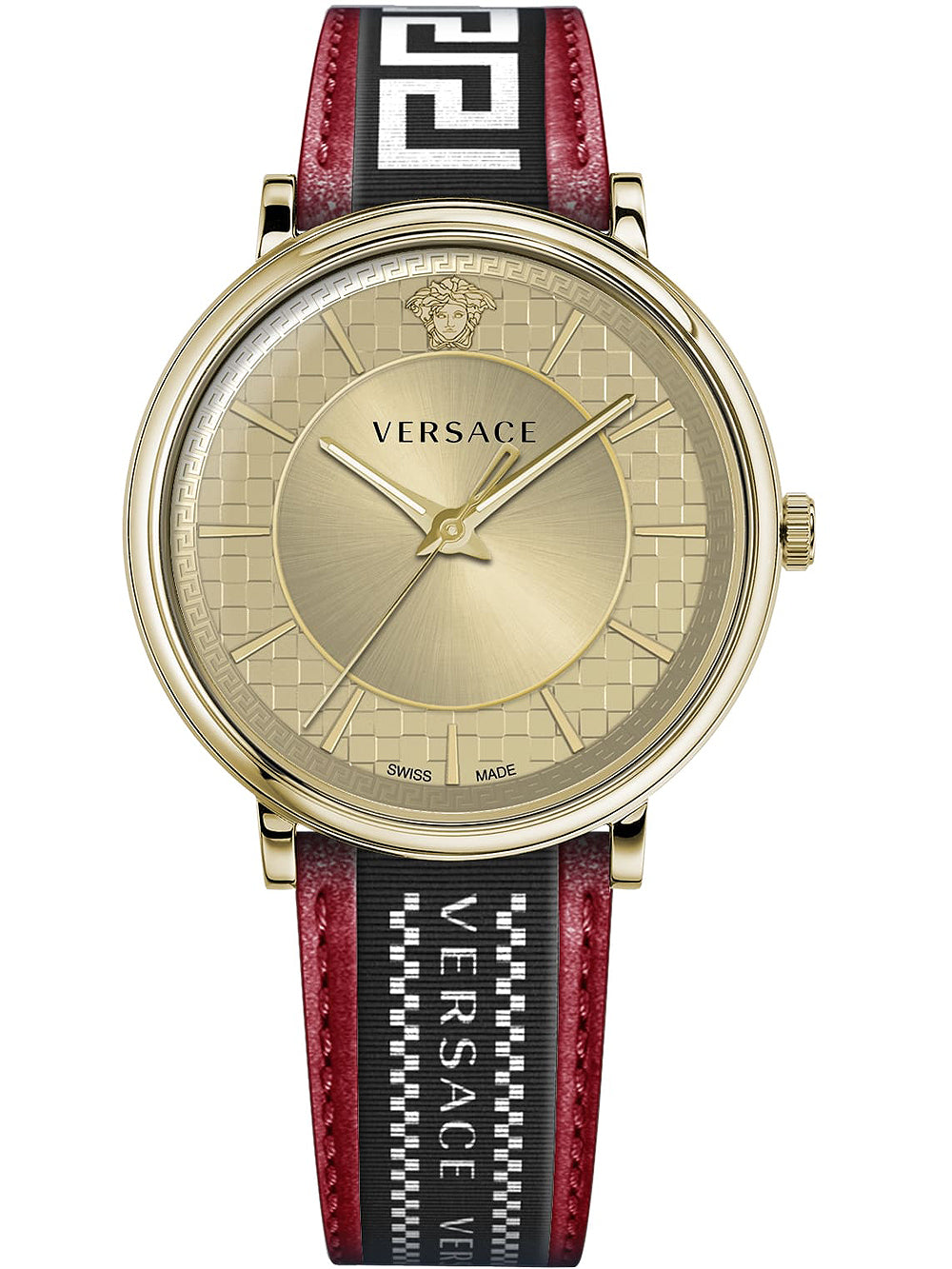 Versace VE5A02021 V-Circle men's watch 42mm 5ATM