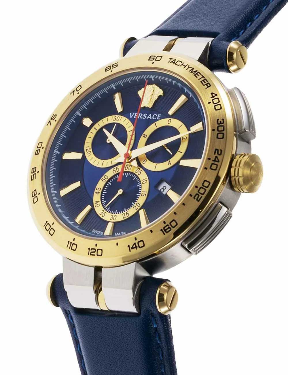 Versace VE6CA0223 men's watch Aion Chronograph 45mm
