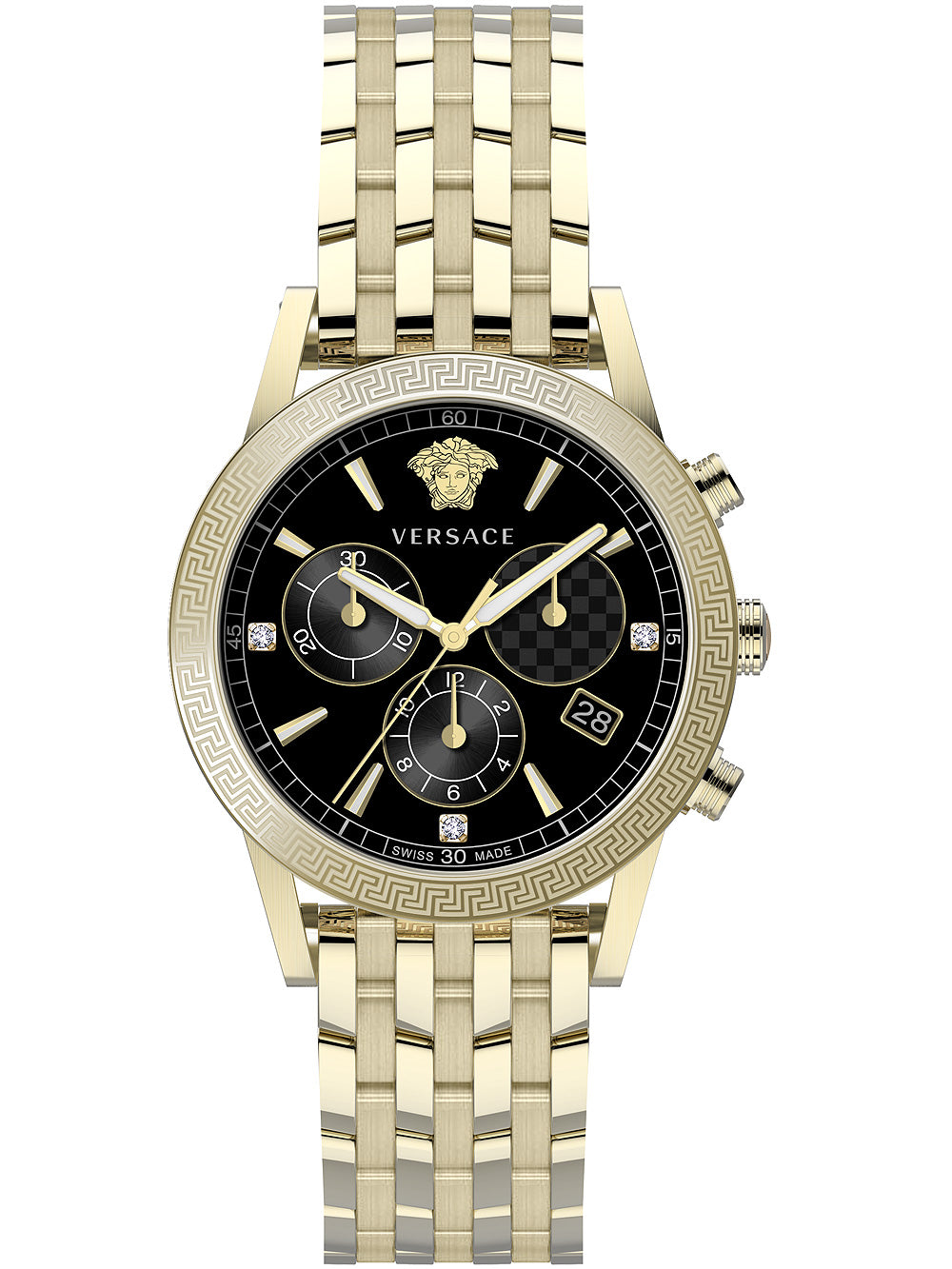 Versace VELT00919 Sport Tech Chronograph women's watch 40mm 5ATM