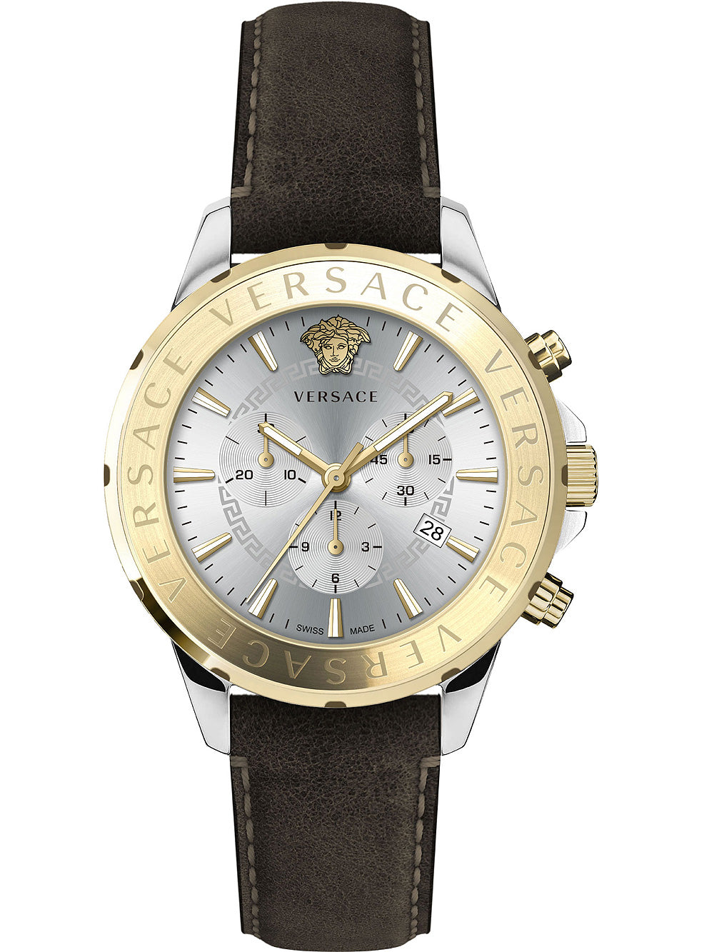 Versace VEV601323 Signature Chronograph men's watch 44mm 5ATM