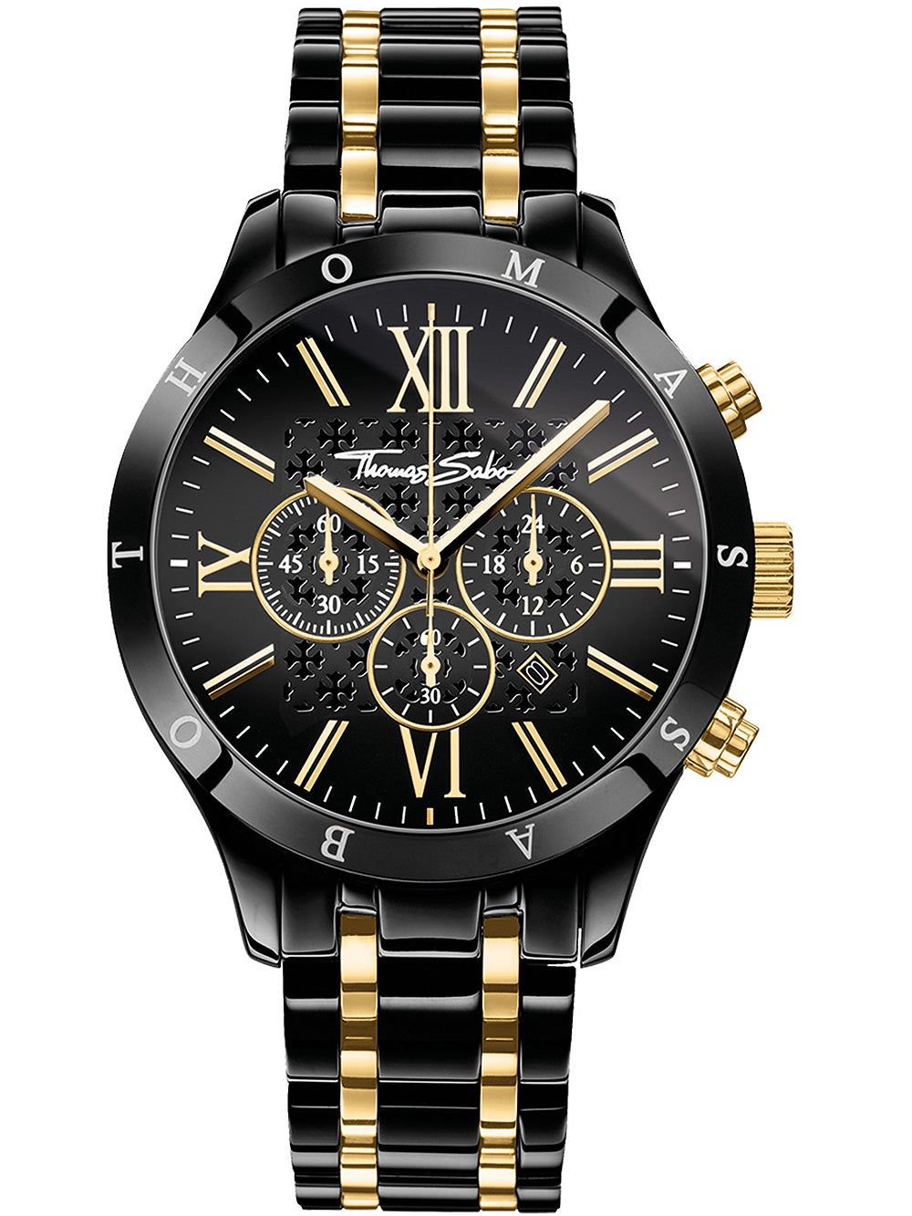 Thomas Sabo WA0264-278-203 Rebel Urban Chronograph men's watch 43mm 5ATM