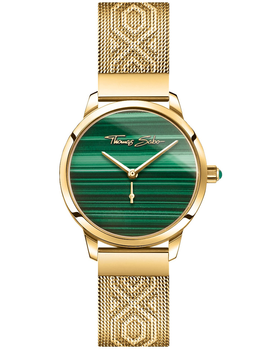 Thomas Sabo WA0365-264-211 Garden Spirit malachite women's watch 33mm