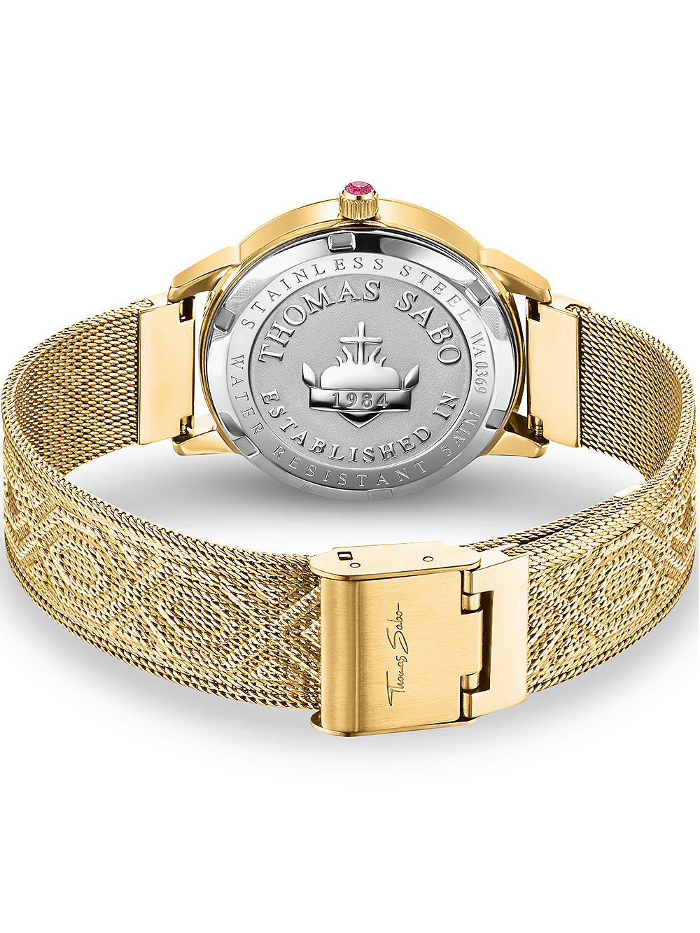Thomas Sabo WA0369-264-211 Kaleidoskop Libelle women's watch 33mm 5ATM
