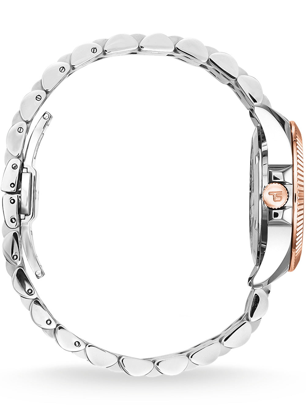 Thomas Sabo WA0371-277-201 Bicolor women's watch 33mm 5ATM