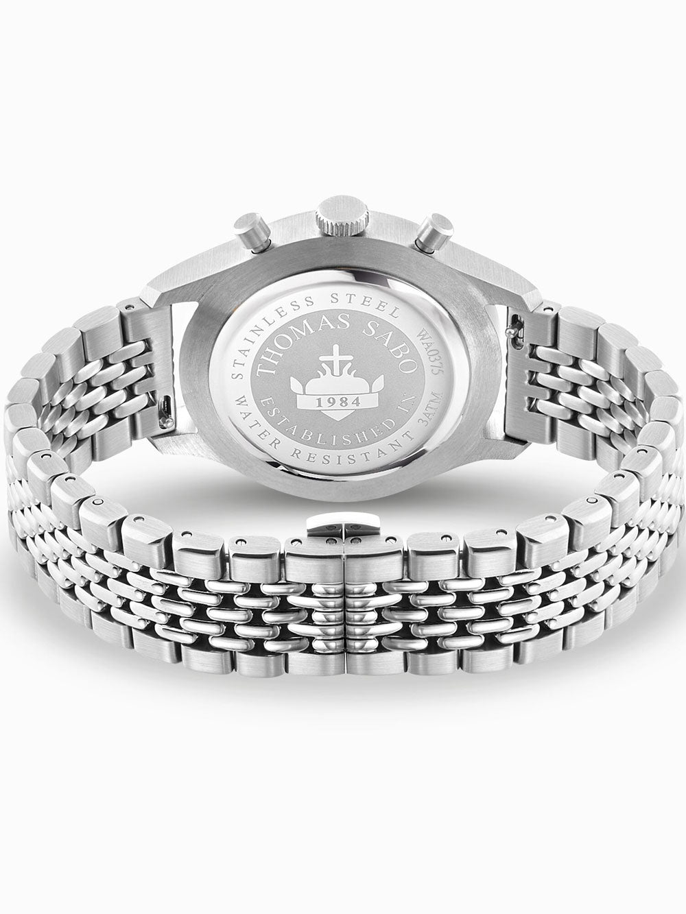 Thomas Sabo WA0375-201-203 Rebel at Heart Chronograph men's watch 40mm 3ATM