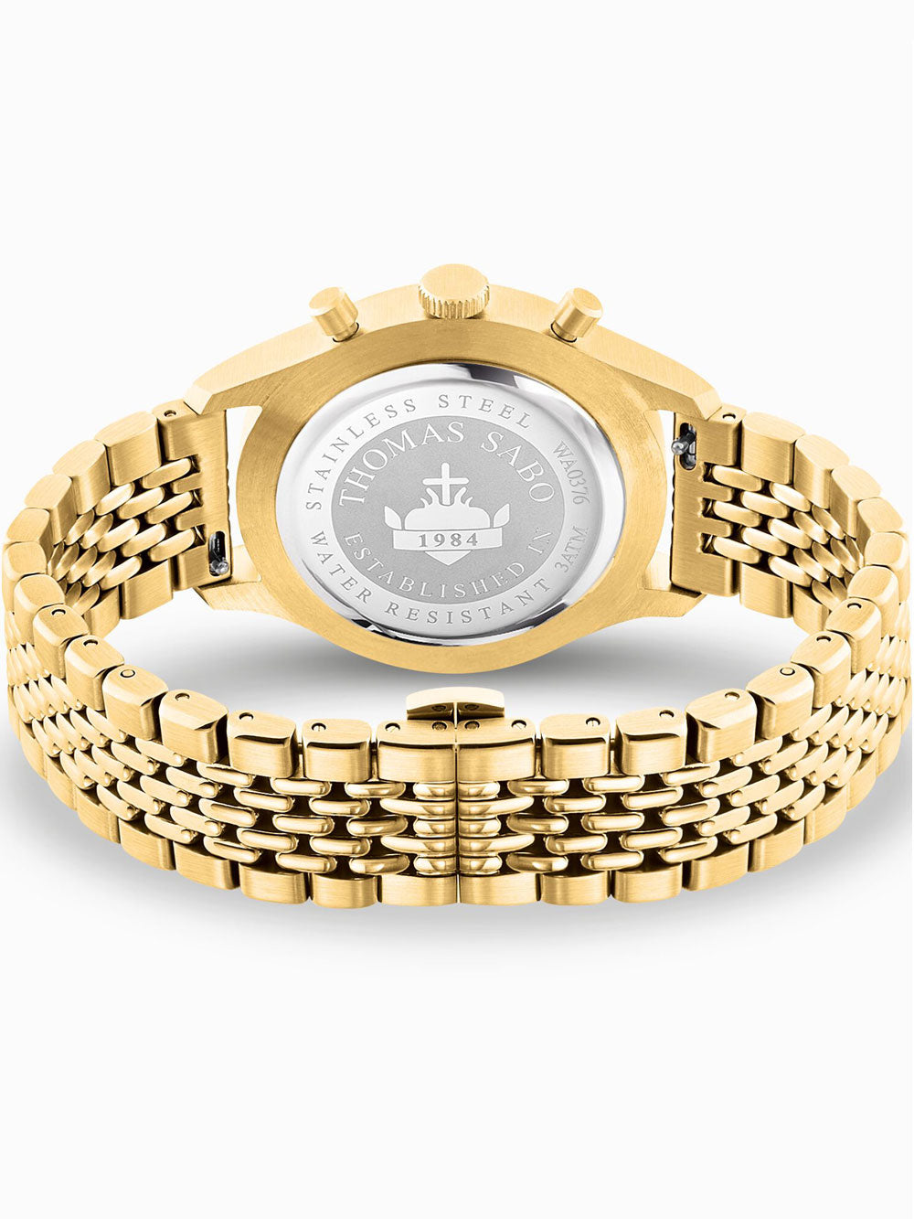 Thomas Sabo WA0376-264-203 Rebel at Heart Chronograph men's watch 40mm 3ATM
