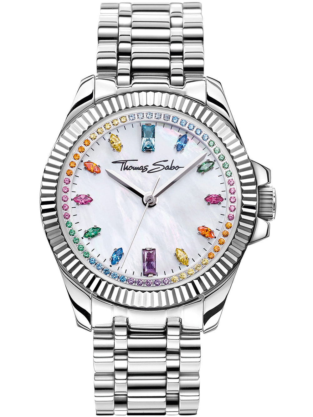 Thomas Sabo WA0394-201-201 Divine Rainbow women's watch 33mm 5ATM