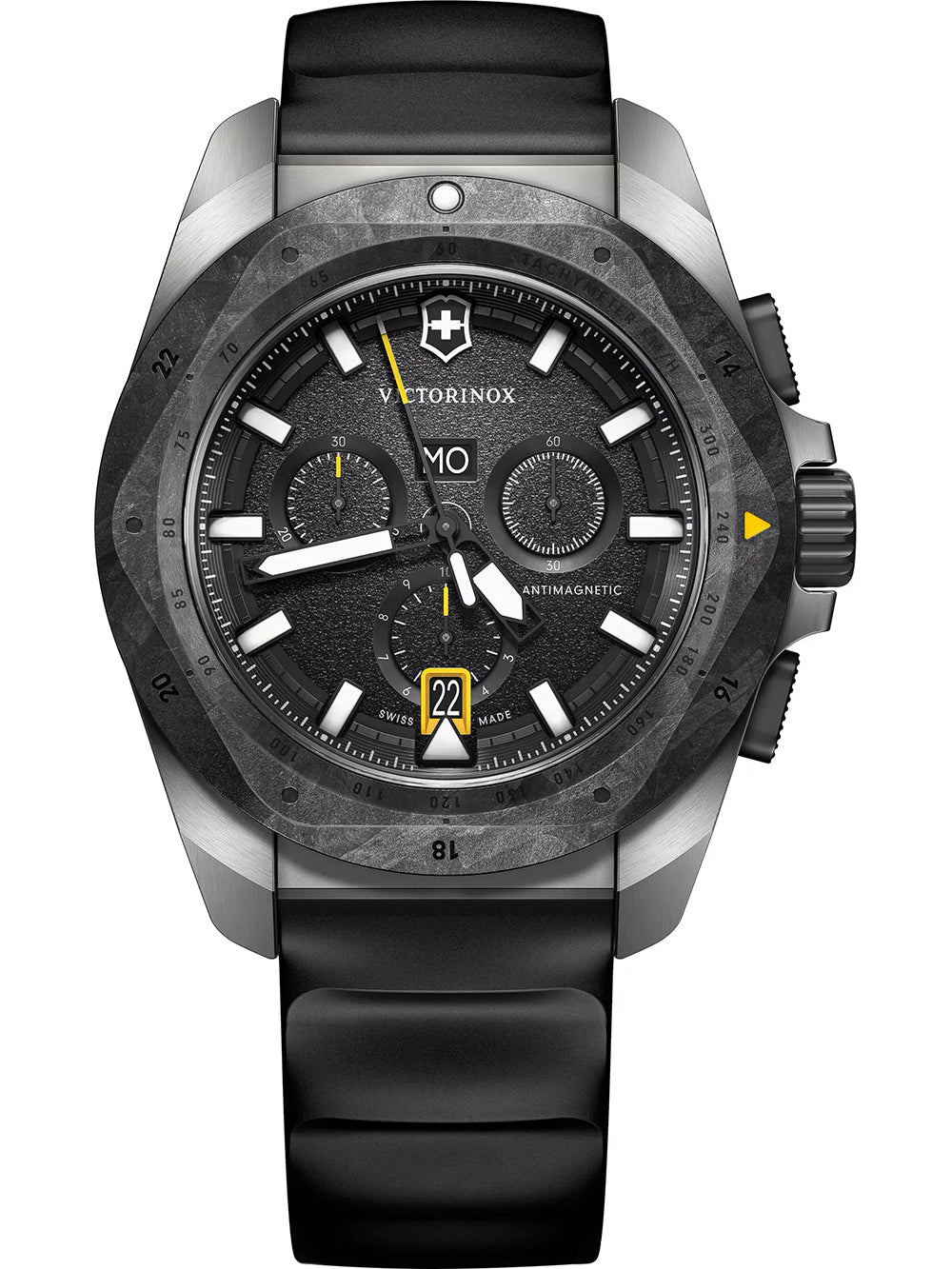 Victorinox 241988.1 men's watch INOX Titanium Chronograph 43mm 20ATM