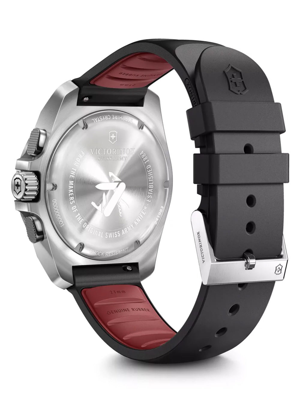 Victorinox 241983 men's watch INOX Chronograph 43mm 20ATM